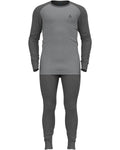 Odlo Active Warm Eco underwear set (Gray)