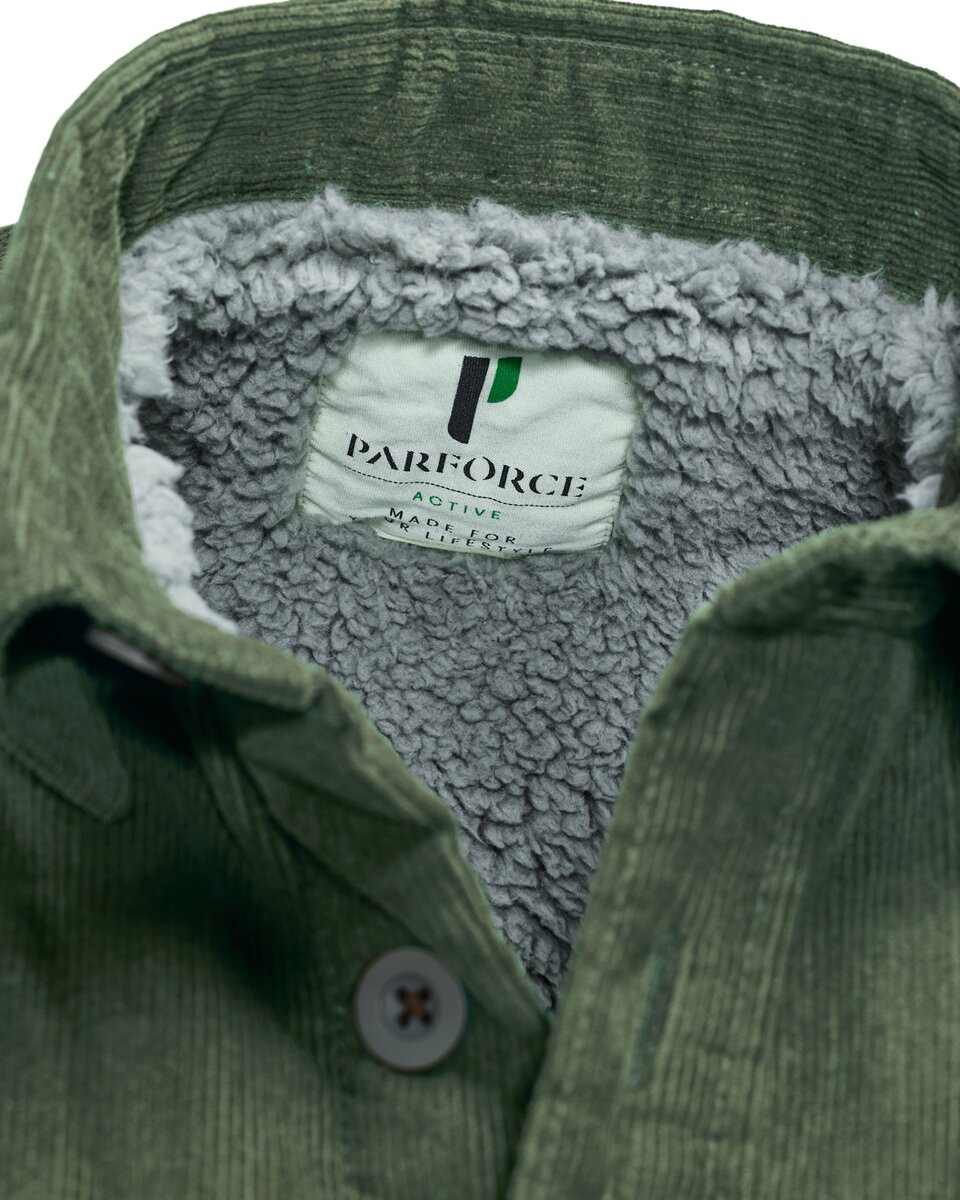 Parforce Corduroy shirt jacket (Olive)