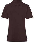 Parforce women's polo shirt with forest animal detail (Brown/Orange)