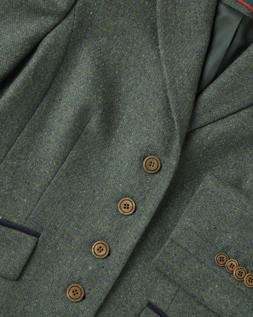 Reitmayer Tweed frock coat (Green Blue)