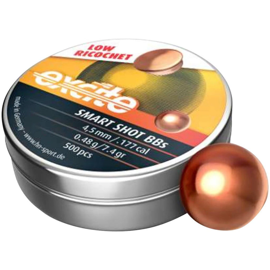 Haendler & Natermann 4.50 mm round ball excite Smart Shot (Kaliber 4,50) — Pack of 750 pcs