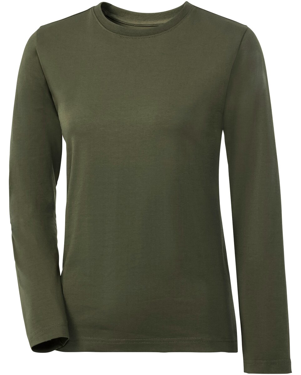 Parforce Women's long-sleeved shirts in a double pack (Olive)