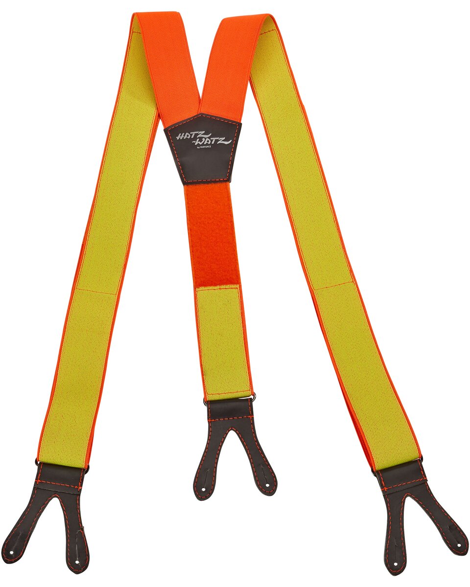 Parforce Suspenders Hatz-Watz Evolution (Signal orange/yellow)