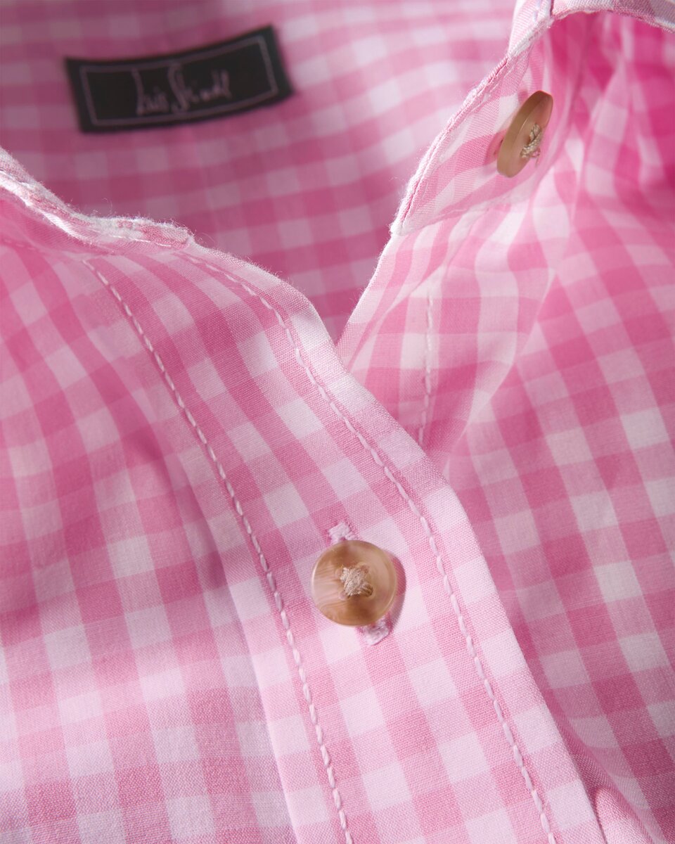 Luis Steindl Vichy check blouse (Rose)