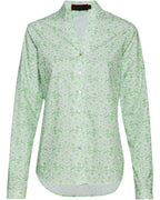 Reitmayer Poplin blouse with print (White blue)