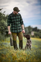 Parforce Tobias hunting shirt (Blue/Olive)