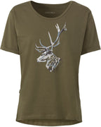 Parforce Women's T-Shirt Deer (Olive)