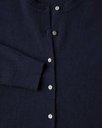 Highmoor Lambswool cardigan (Navy)