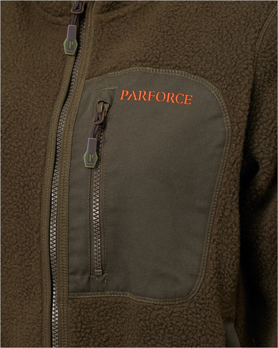 Parforce Women's Performance Sherpa Fleece Jacket (Olive)