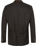 Luis Steindl Herringbone Janker (Anthracite/Brown)
