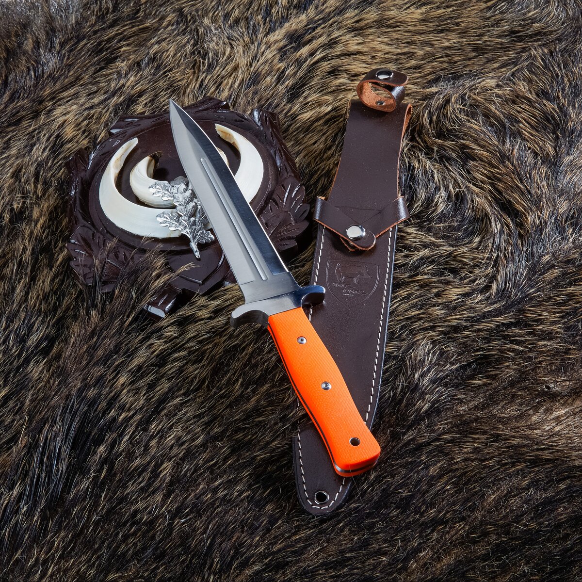 Parforce Knife Sausage Hatz-Watz Boar Hunter G10FT (With full tang)