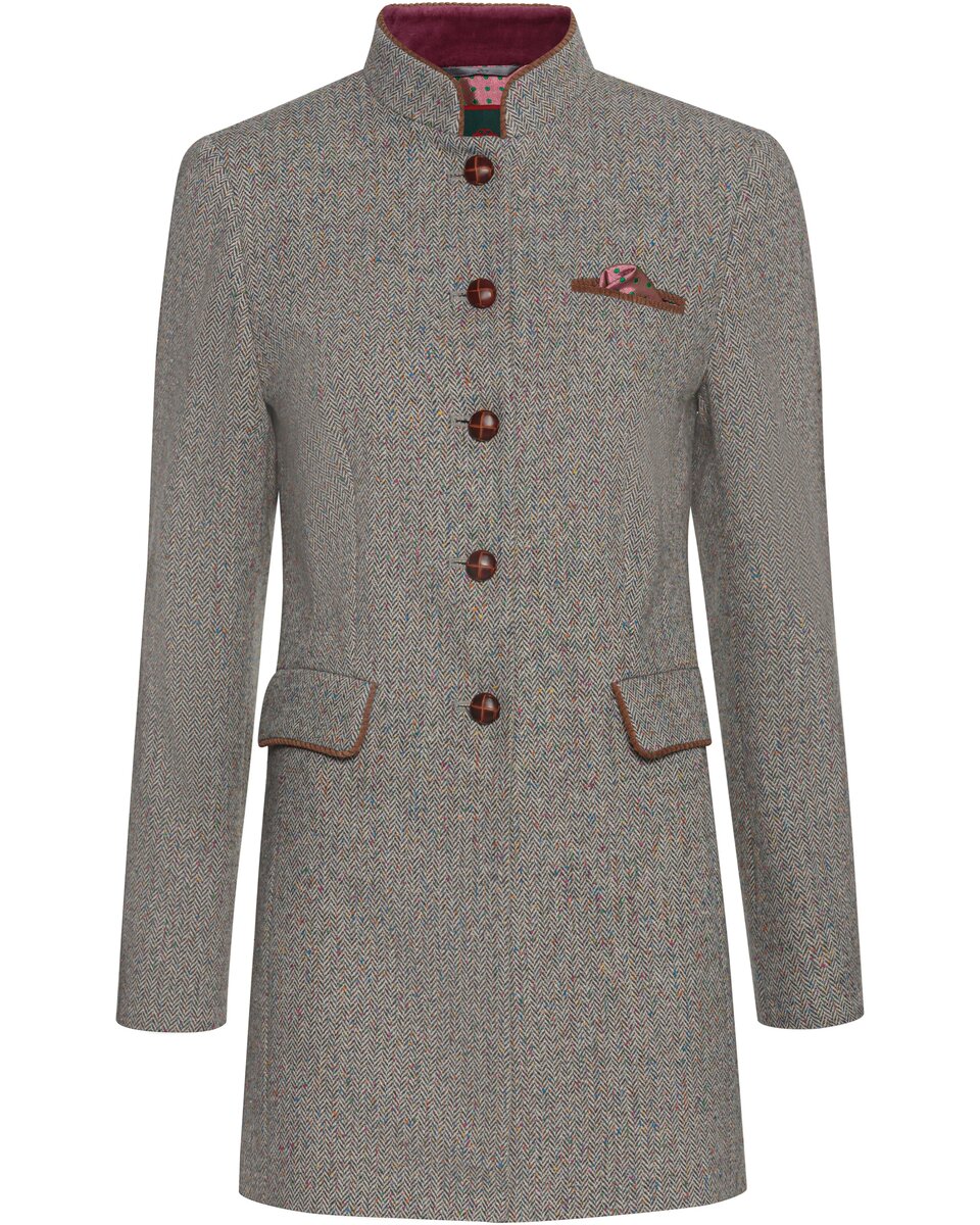 Reitmayer Herringbone frock coat (Brown beige)