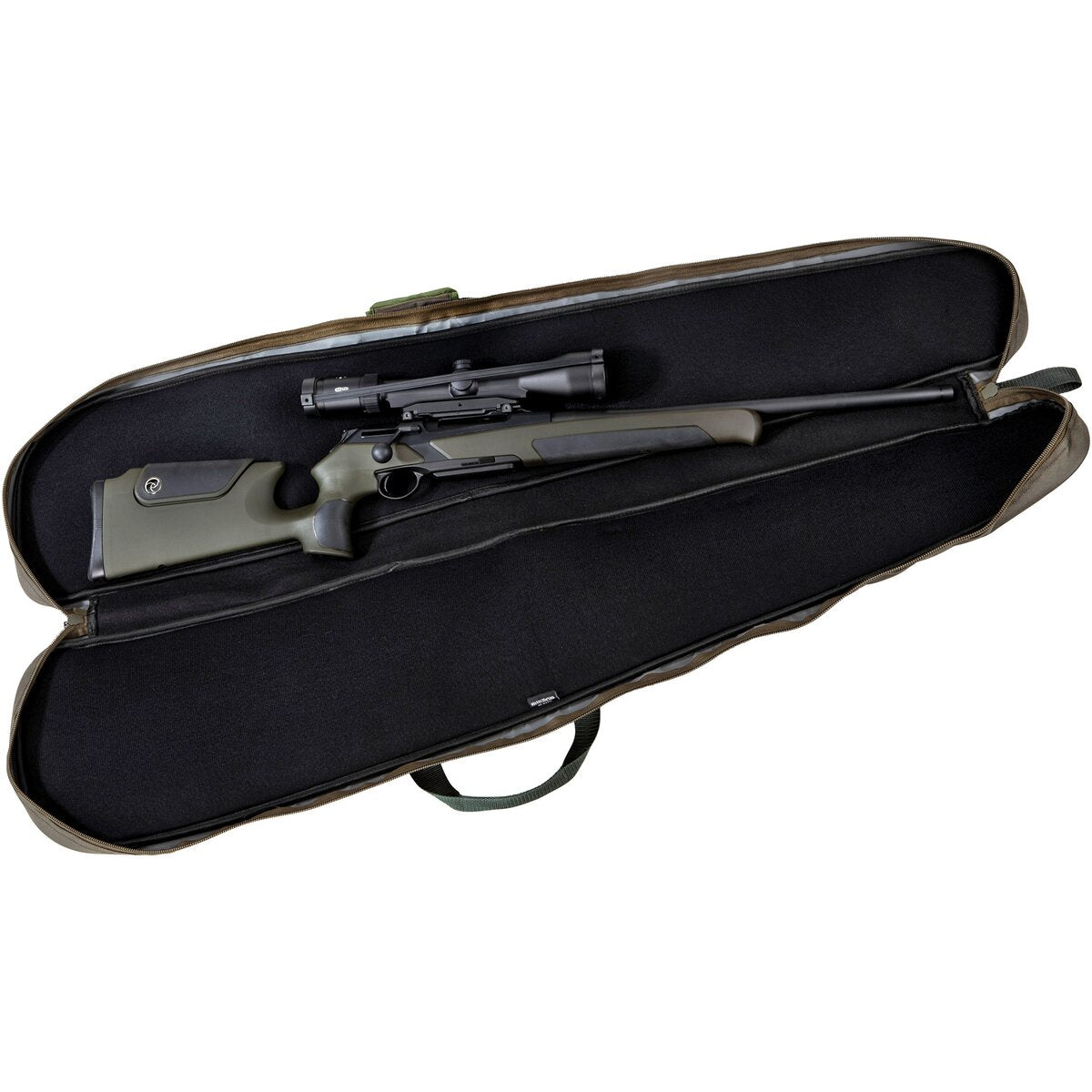 Parforce Long gun case all-in polyester (Polyester, olive, green grab handles)