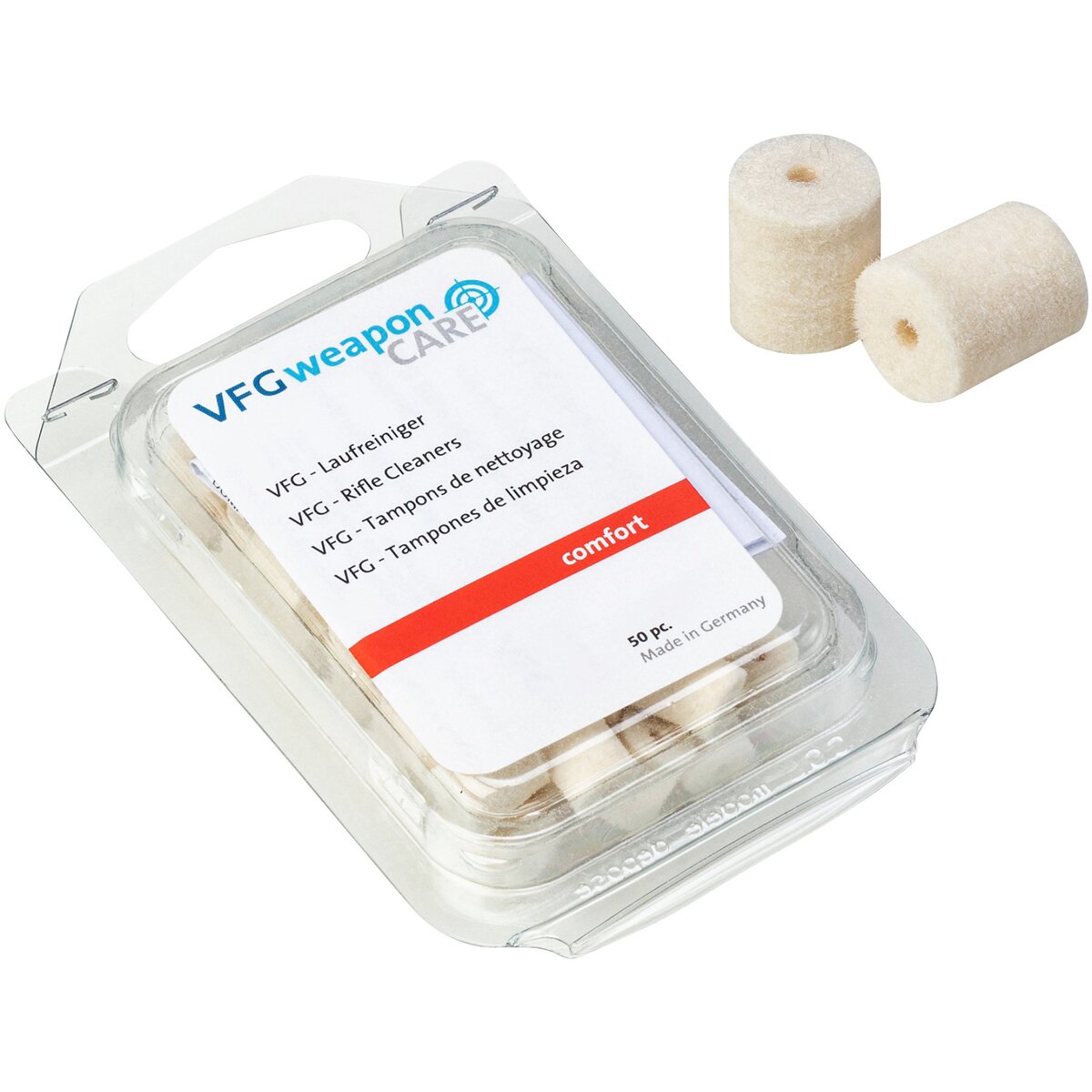 VFG Running cleaner “comfort” (Caliber 6.5 mm (50 units ))