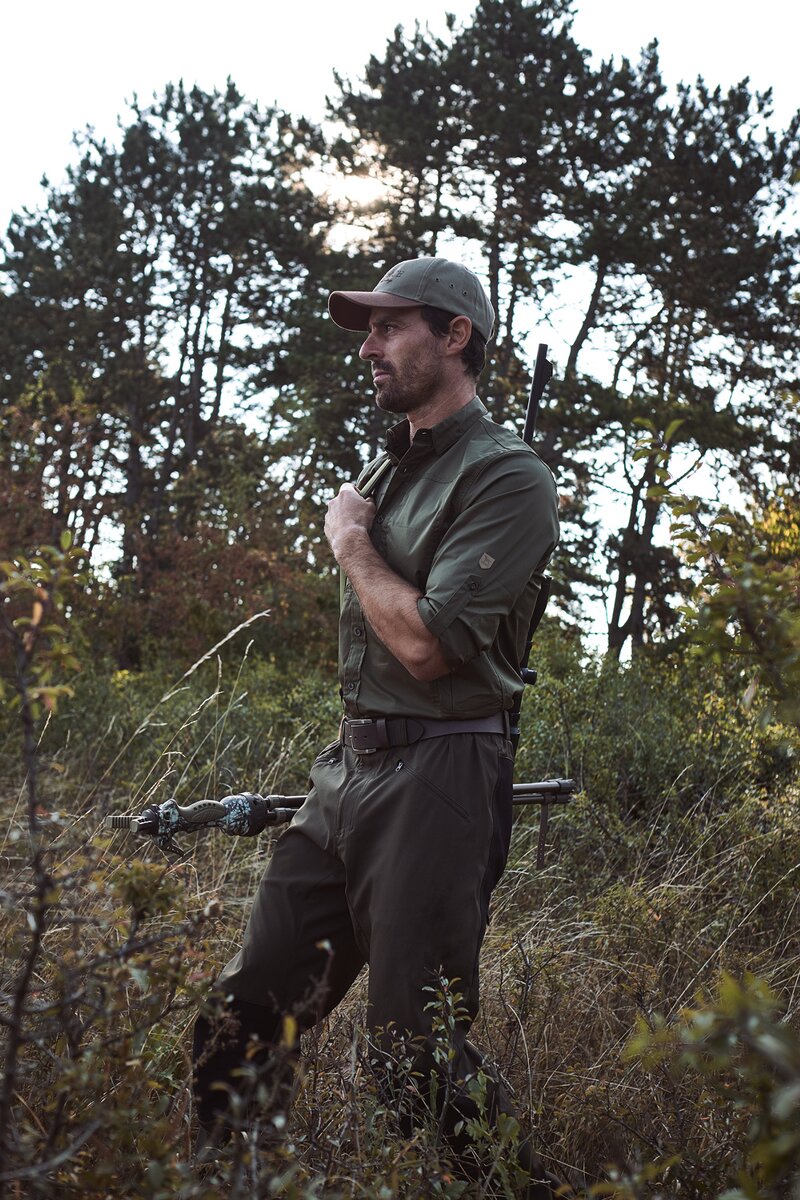 Parforce Huntex Light Active hunting trousers (Olive)