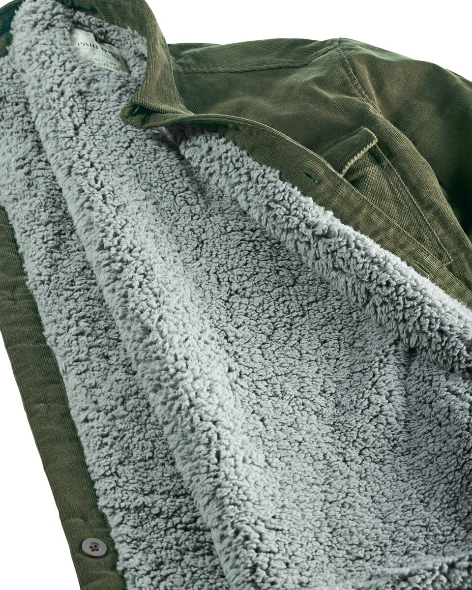Parforce Corduroy shirt jacket (Olive)