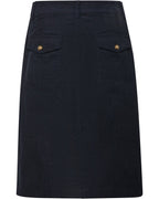Highmoor Skirt made of fine corduroy (Marine)