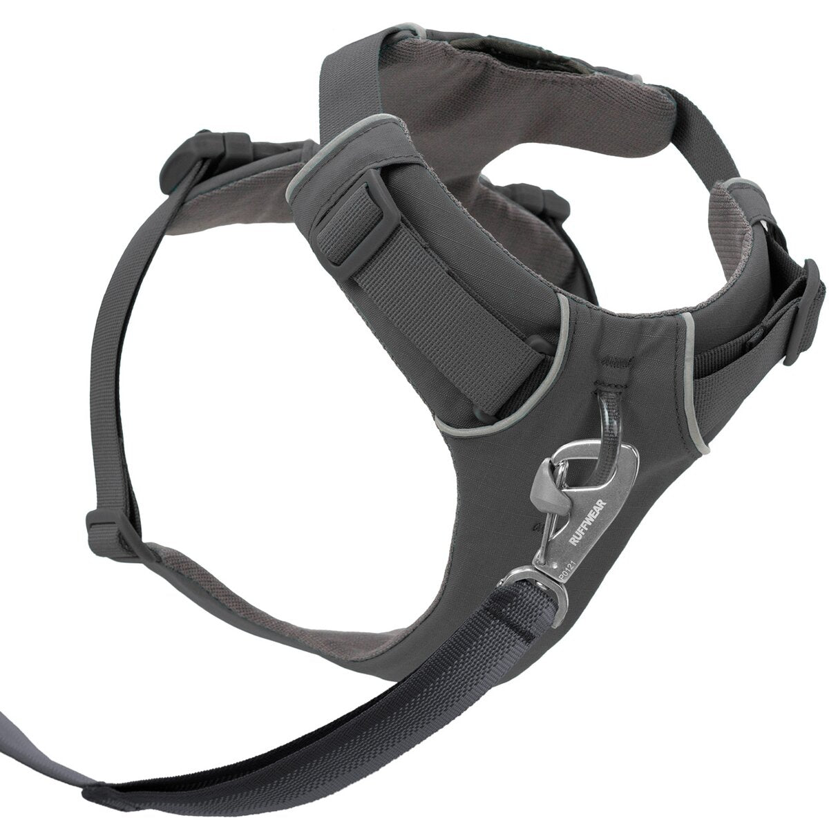 Ruffwear Front Range® dog harness new model (Size L/XL (chest 81-107 cm) – Basalt Gray)