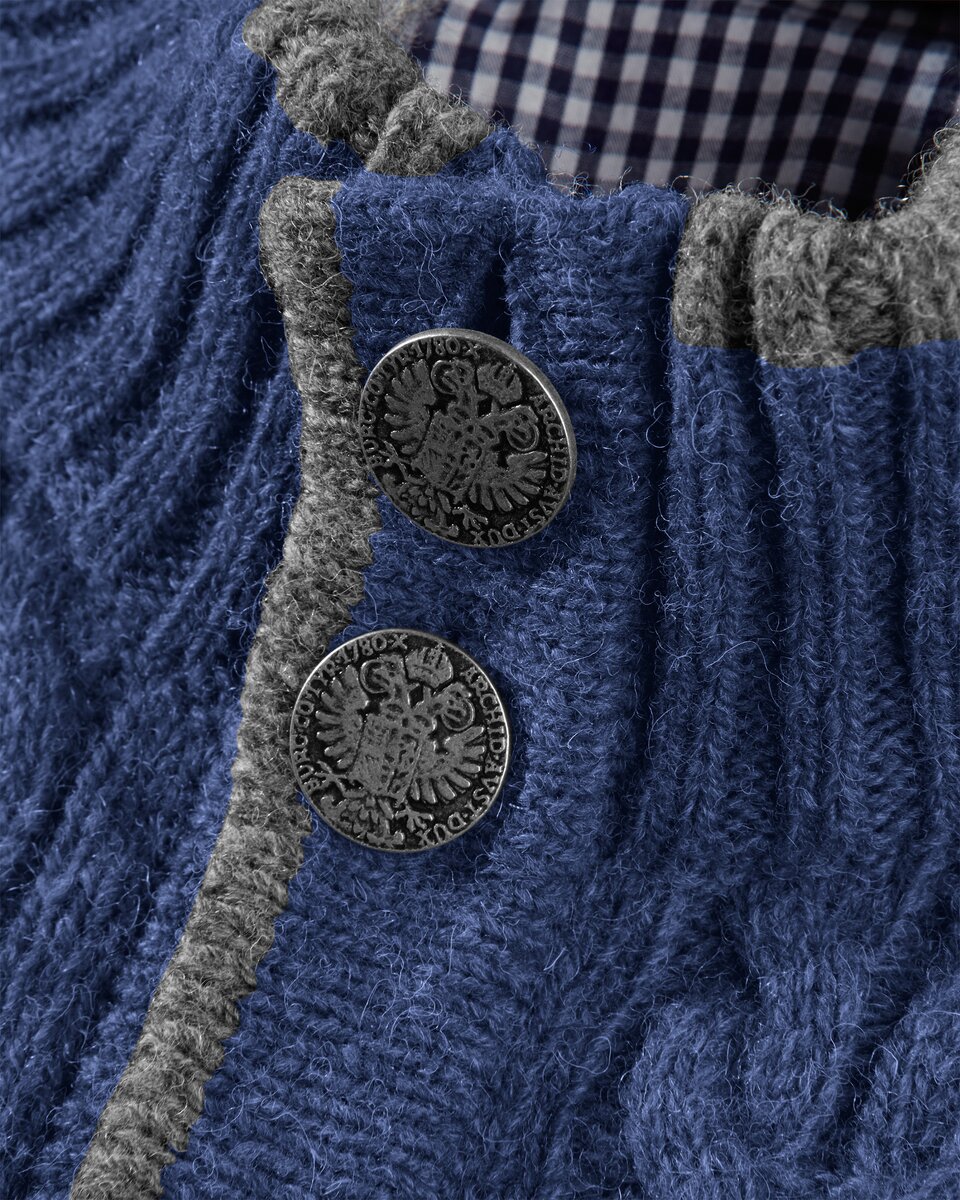 Reitmayer Cable cardigan (Blue)