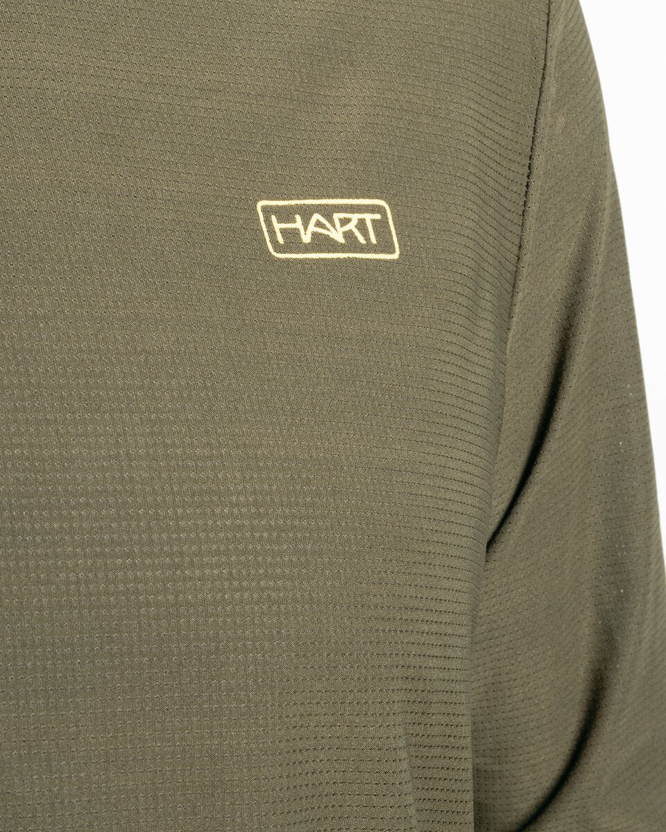 Hart krekls ar garām piedurknēm Ural (olīvkrāsā)