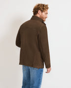 Highmoor leather jacket with pockets (Cognac)