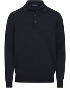 Highmoor polo sweater (Dark Navy)