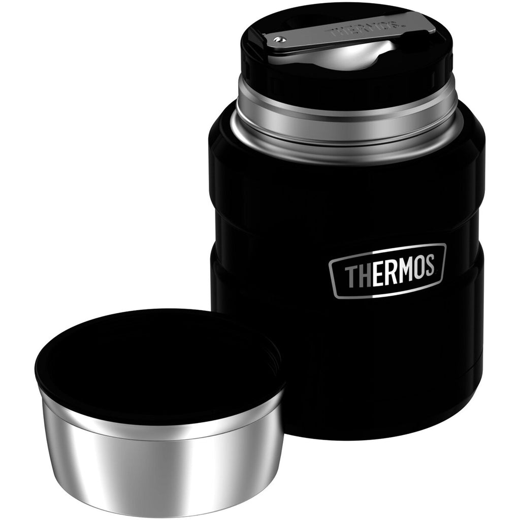 Thermos Stainless King Food Jar 0.47l insulated container (Black)