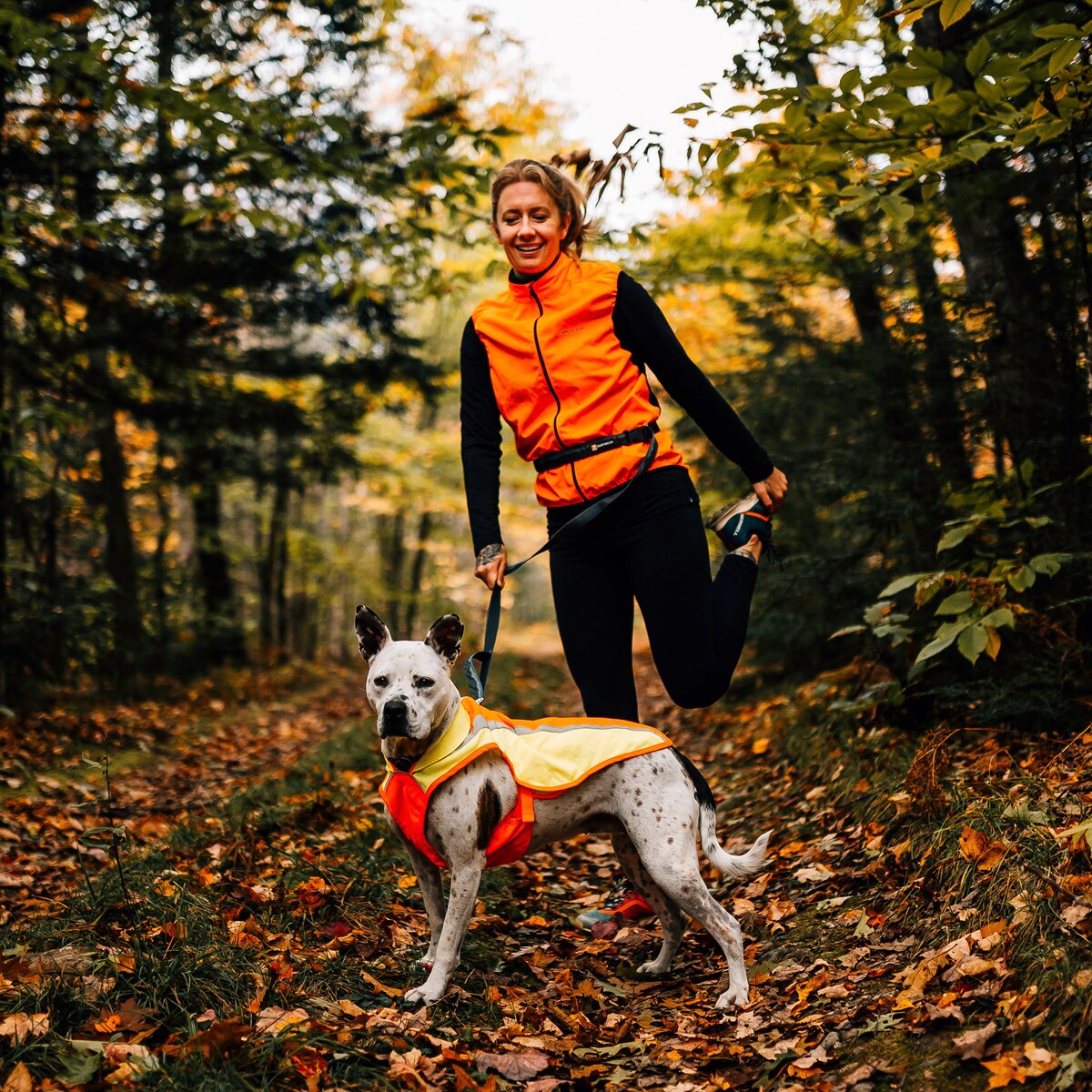 Ruffwear Lumenglow™ Hi-Viz dog safety vest (Size S (chest circumference 56-69 cm))