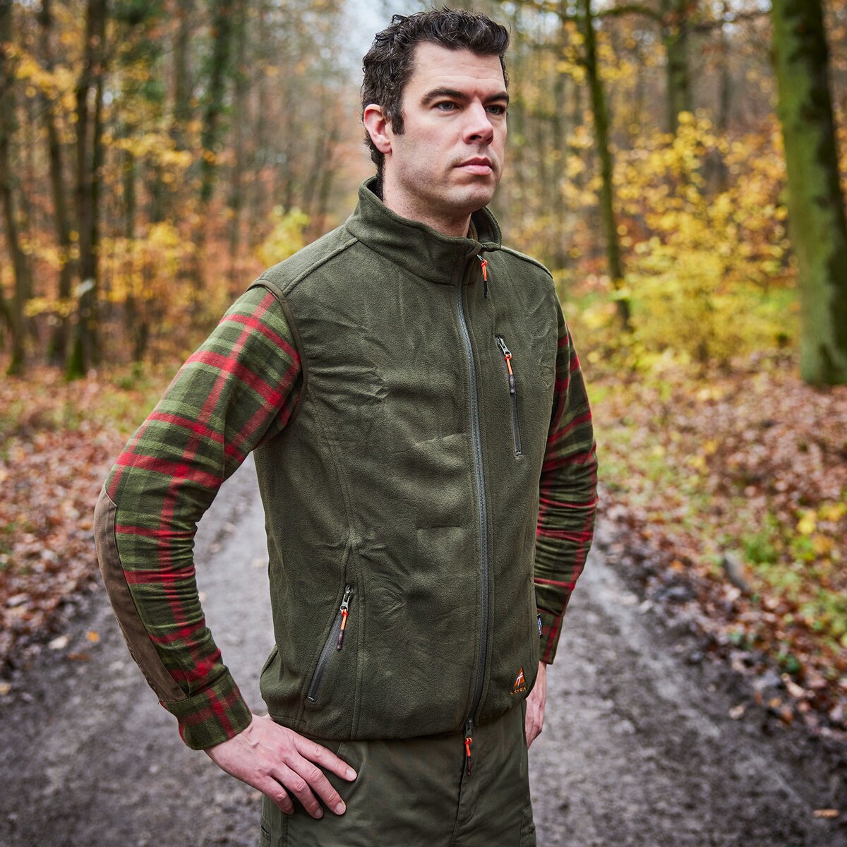 Alpenheat Apsildāmā veste FIRE-FLEECE AJ4 (zaļa)