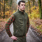 Alpenheat Heated vest FIRE-FLEECE AJ4 (green)