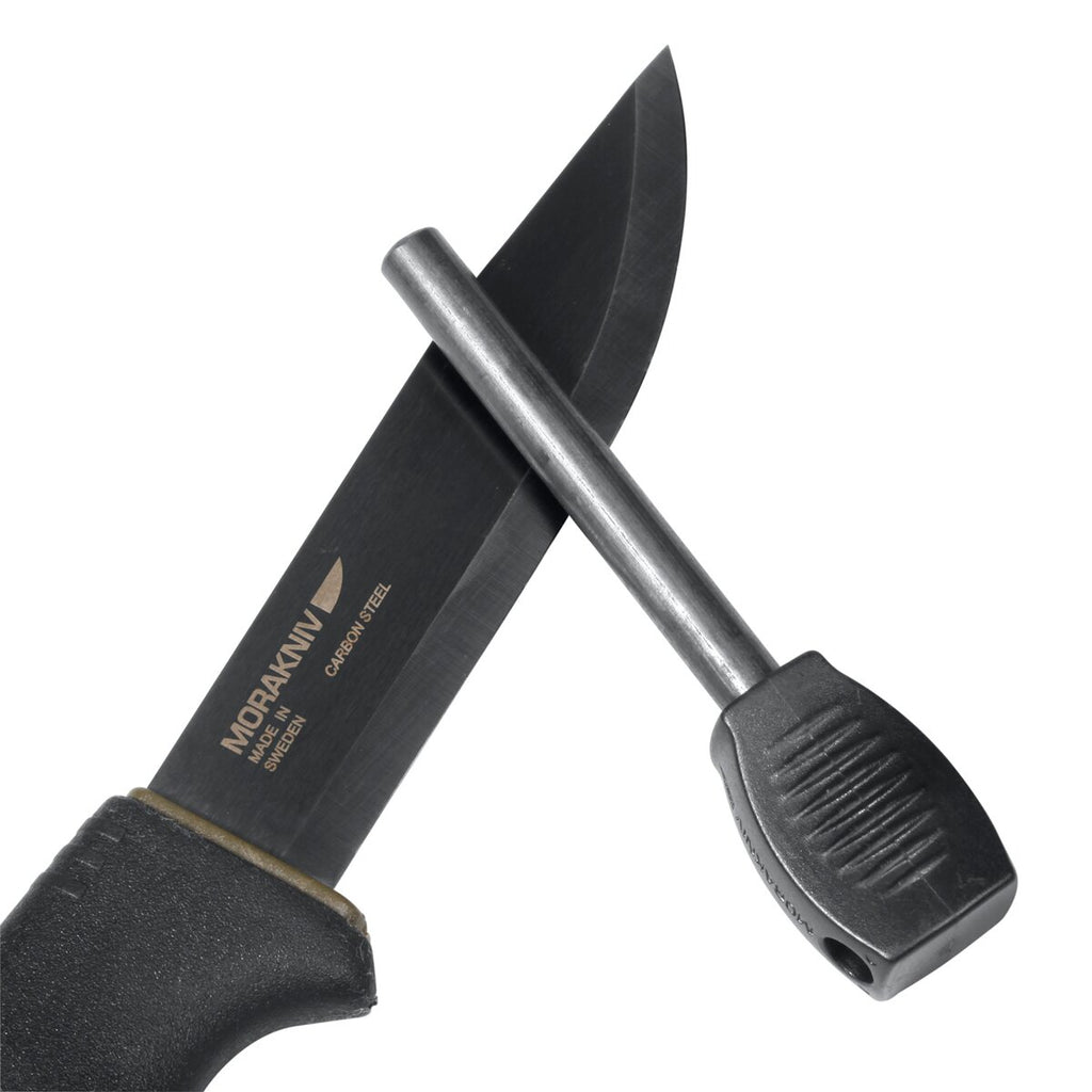 Morakniv Knife Bushcraft Survival Black Blade black (Black)