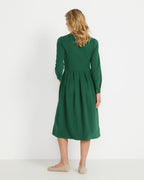 Luis Steindl Jersey dress with piping (Green)