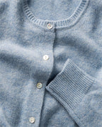 Highmoor Lambswool cardigan (Bleu)