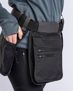 Pinewood Dog Sports Utility Belt Bag (Black/Dark Anthracite)
