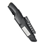 Morakniv Knife Bushcraft Survival Black Blade black (Black)