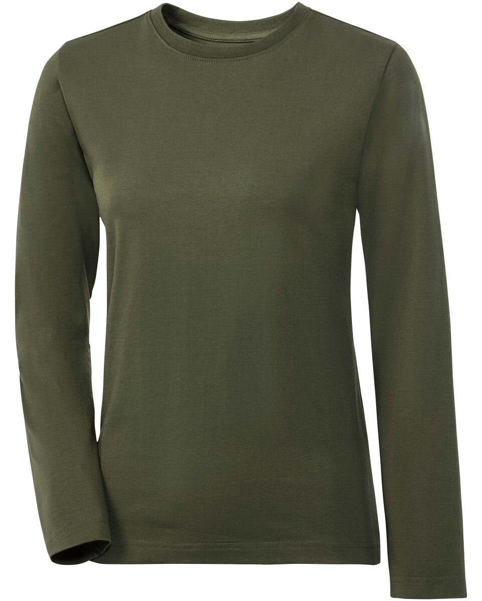 Parforce Women's long-sleeved shirts in a double pack (Olive)