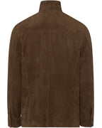 Highmoor leather jacket with pockets (Cognac)
