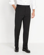 Luis Steindl Flat front trousers (Anthracite)