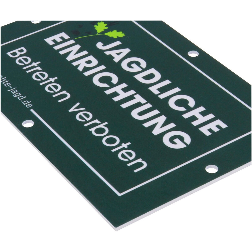 Waidgerechte Jagd Hunting equipment sign – pack of 10