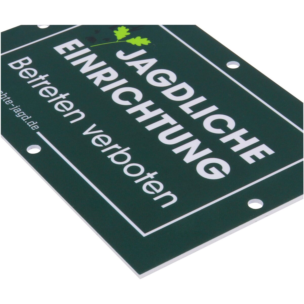 Waidgerechte Jagd Hunting equipment sign – pack of 10
