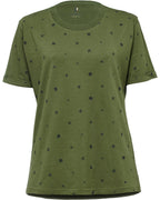 Parforce Women's T-Shirt Footprint (Olive)