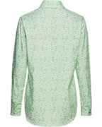 Reitmayer Poplin blouse with print (White/Green)