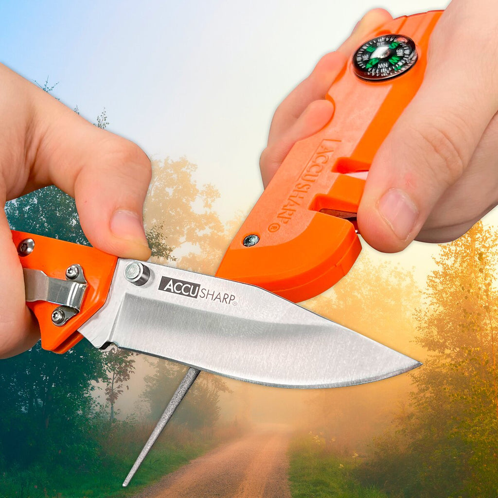 Accusharp Knife Sharpener Explorer Outdoor Survival Tool