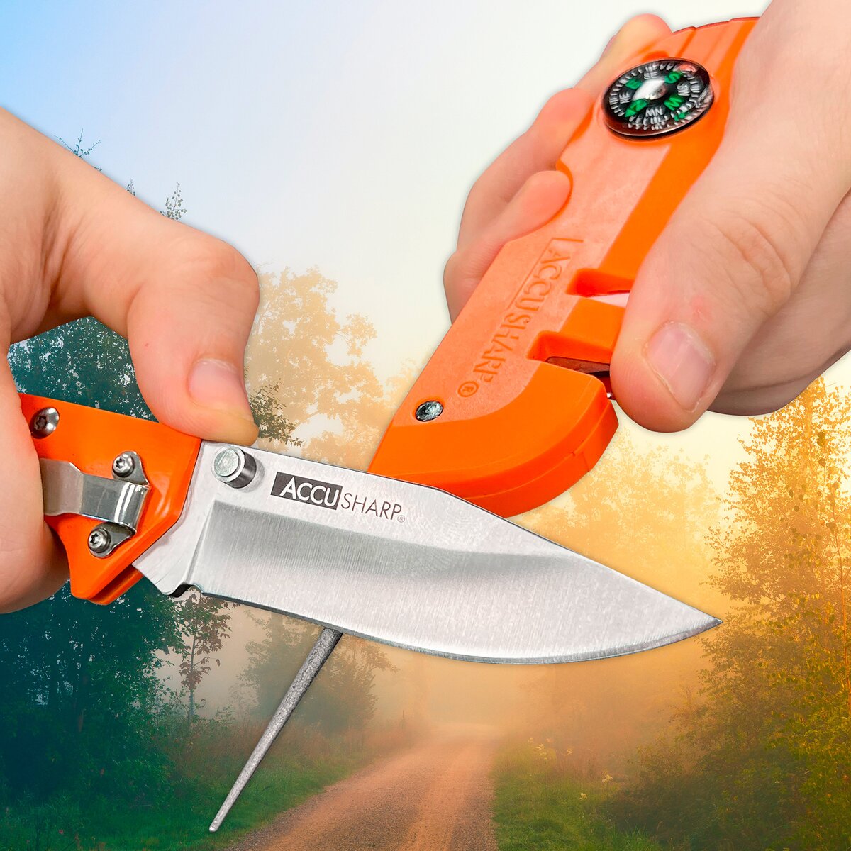 Accusharp nažu asināmais "Explorer" āra izdzīvošanas rīks
