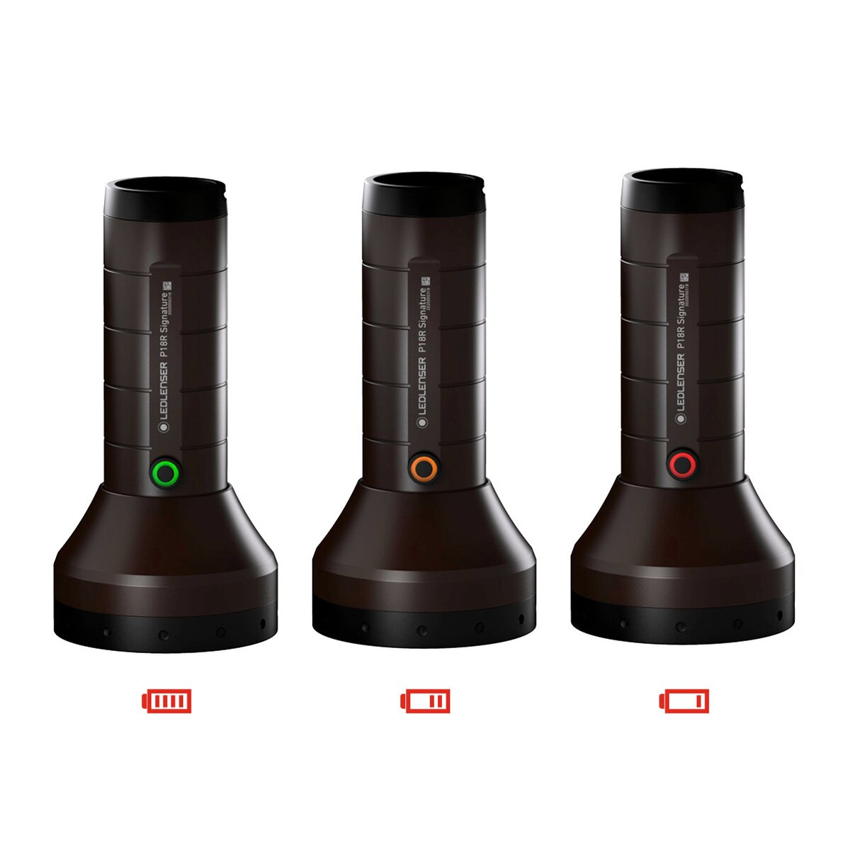 Ledlenser Flashlight P18R signature
