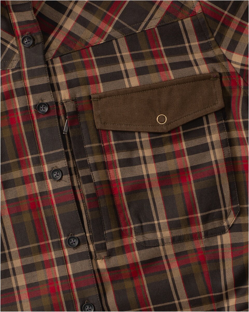 Parforce Hunting blouse Sophistica (Olive/red checkered)