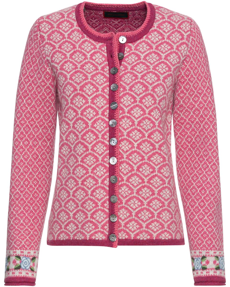 Reitmayer Jacquard cardigan (Light Blue)