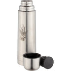 BEIER Stainless steel insulated bottle with animal motif, 700 ml (Roebuck)