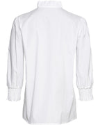 Luis Steindl blouse with puff sleeves (White)