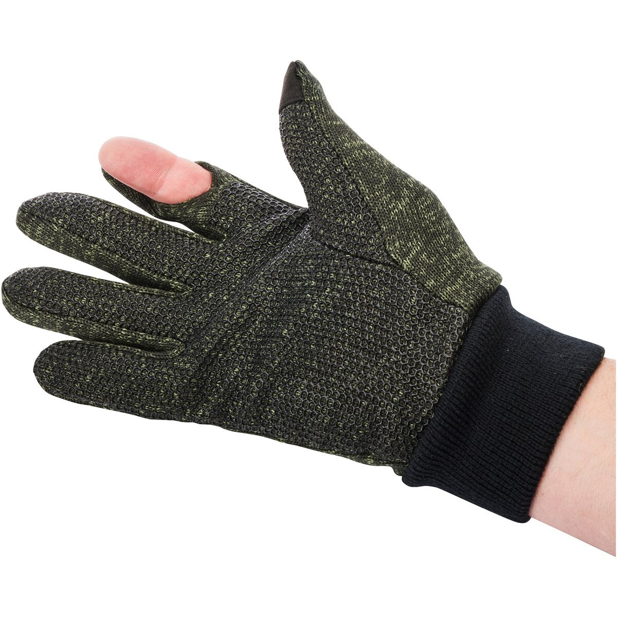 Parforce Knitted fleece hunting glove (Dark Green)